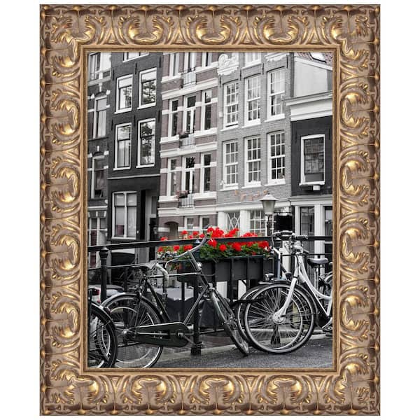 Amanti Art 11 in. x 14 in. Florentine Gold Wood Picture Frame Opening Size