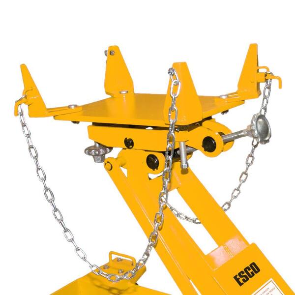 ESCO 2.2-Ton Heavy-Duty Transmission Jack 10812 - The Home Depot