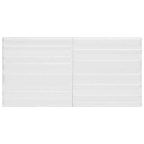 Ivy Hill Tile Newcastle White 7.87 in. x 0.53 in. Matte Ceramic Wall Tile Sample