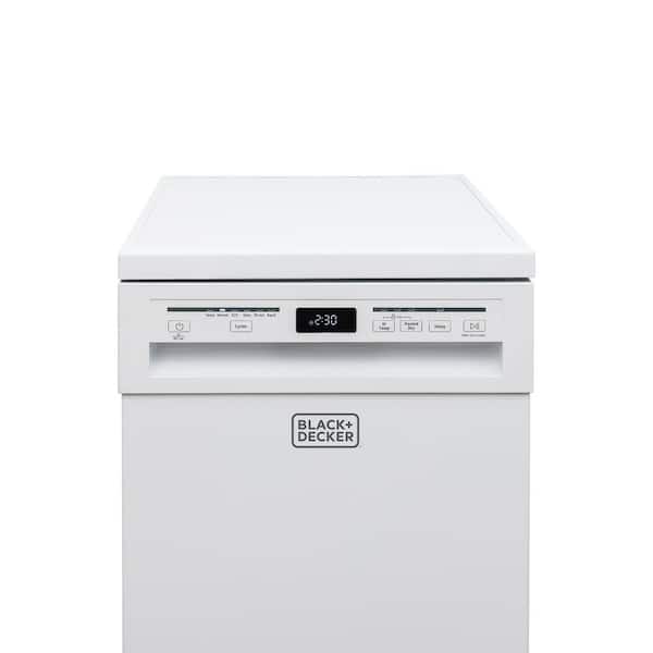 Black & Decker 18 in. Portable Dishwasher, White - Macy's