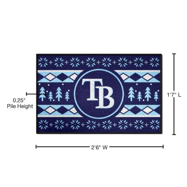  MLB - Tampa Bay Rays Baseball Rug : Home & Kitchen