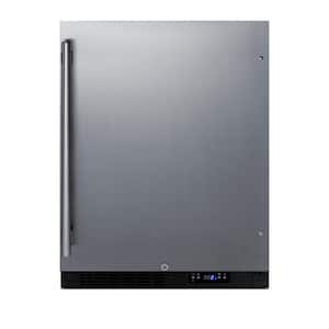 4.0 cu. ft. Upright Frost-Free Freezer in Stainless Steel ADA Compliant