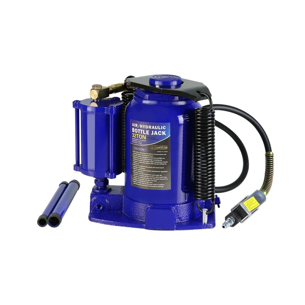 32-Ton Air Hydraulic Bottle Jack with Pneumatic and Manual Operation price history on PriceWatchPro