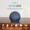 Echo Dot 5th Gen com assistente virtual Alexa deep sea blue  110V/240V