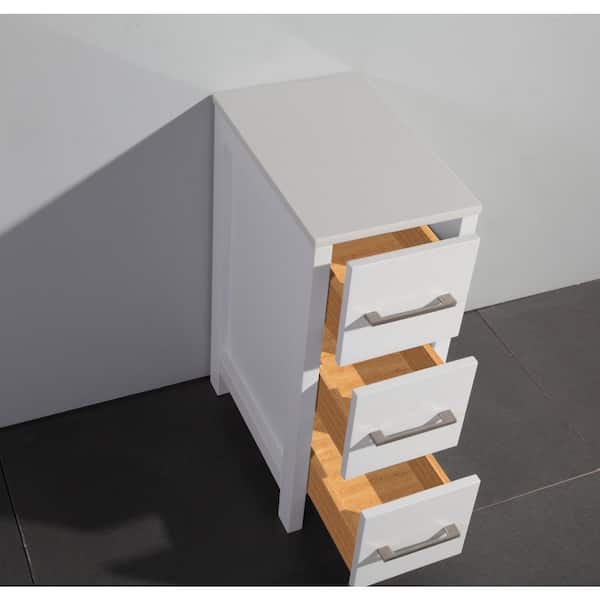 Vanity Art Ravenna 48 in. W Bathroom Vanity in White with Single