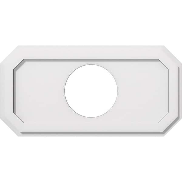Ekena Millwork 1 in. x 24 in. x 12 in PVC Medallion Moulding