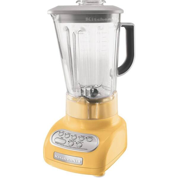 KitchenAid 5-Speed Polycarbonate Jar Blender in Buttercup-DISCONTINUED