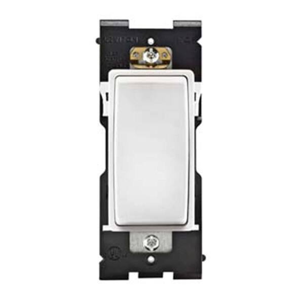 Leviton Renu 15 Amp 3-Way Specialty Switch - White on White-DISCONTINUED