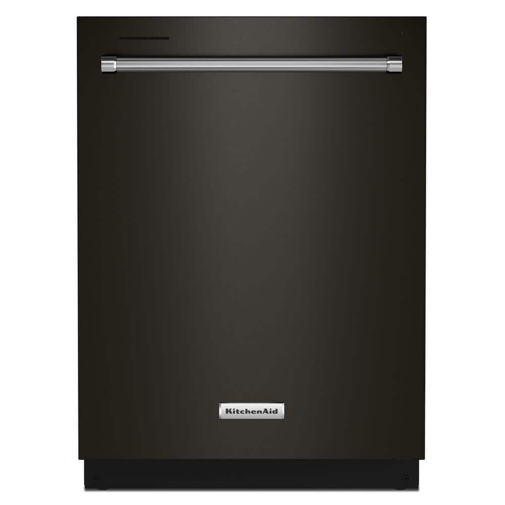 24 in. Black Stainless Top Control Built-in Tall Tub Dishwasher with Stainless Steel Tub and Third Level Rack, 44 dBA
