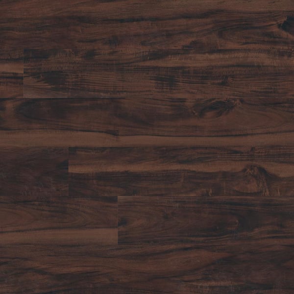 Aged Walnut 20 MIL x 7 in. x 48 in. Glue Down Waterproof Luxury Vinyl Plank Flooring (39.52 sq. ft./ Case)