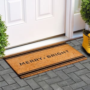 Modern Merry Doormat 24" x 36"