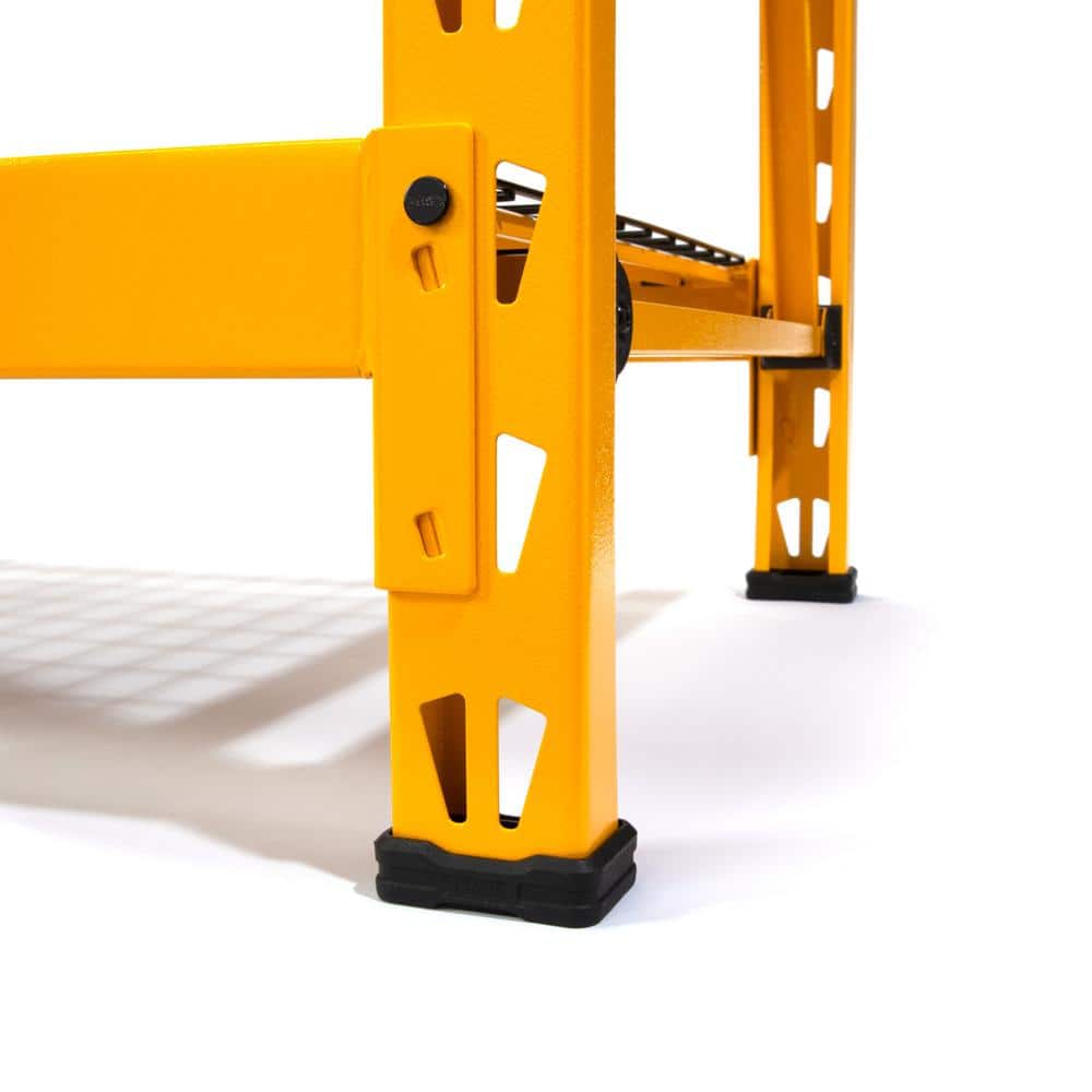 DeWalt 6-Foot Yellow Industrial 4-Shelf Storage Rack