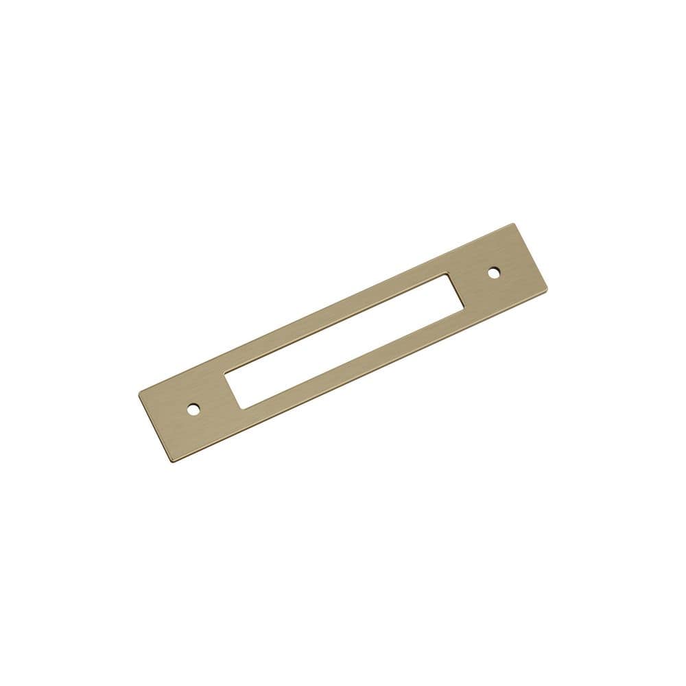 Medora 5-1/16 in. Center-to-Center Rectangle Golden Champagne Pull Cabinet Backplate price history on PriceWatchPro