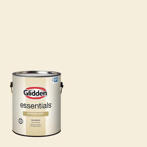 Glidden Essentials 1 gal. PPG1209-1 Satin Weave Satin Exterior Paint