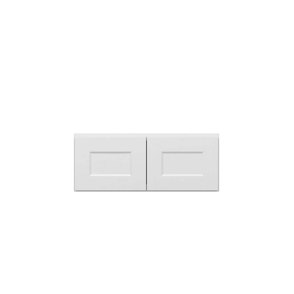 Norfolk Shaker 33 in. W x 12 in. H x 24 in. D in Painted White Plywood Assembled Wall Cabinet price history on PriceWatchPro