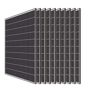 10Pcs 320-Watt Monocrystalline Solar Panel for RV Boat Shed Farm Home House Rooftop Residential Commercial House