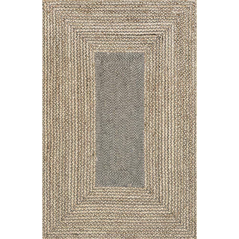 Draya Casual Braided Jute Gray 8 ft. x 10 ft. Area Rug price history on PriceWatchPro