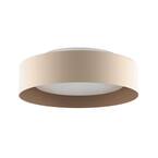 Bromi Design Lynch 15.75 In. 3-Light Champagne Flush Mount Ceiling ...