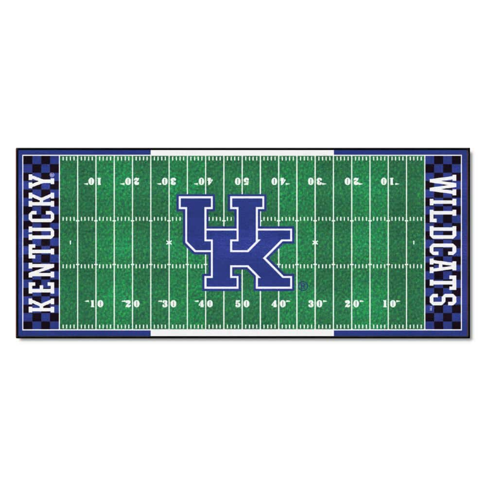 FANMATS Dallas Cowboys 3 ft. x 6 ft. Football Field Rug Runner Rug 7349 -  The Home Depot