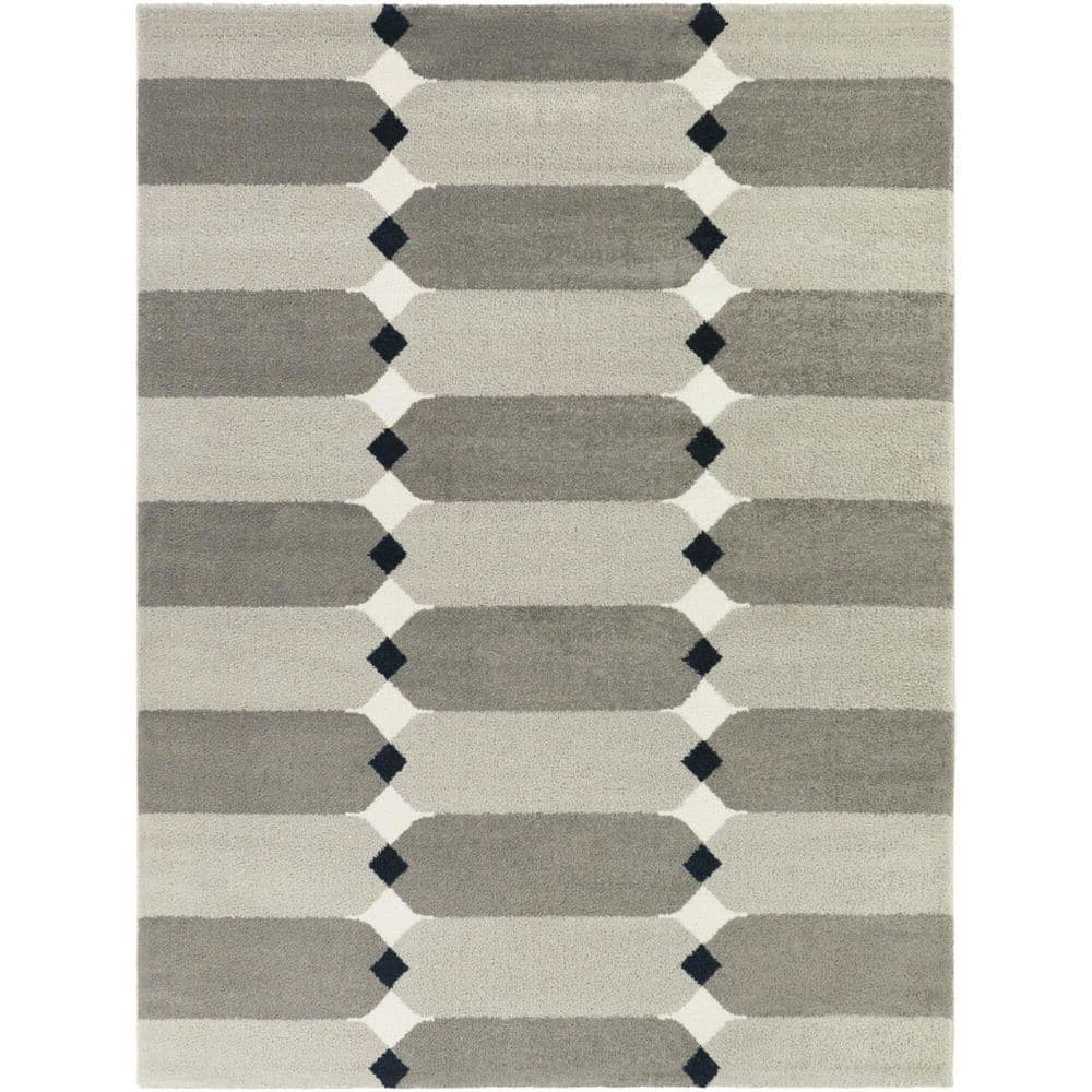 Barlow Dark Grey/Light Grey 8 ft. x 10 ft. Area Rug price history on PriceWatchPro
