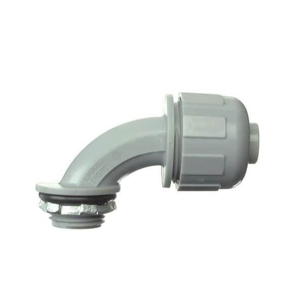 Halex 3/8 in. 90° Liquid-Tight Connector