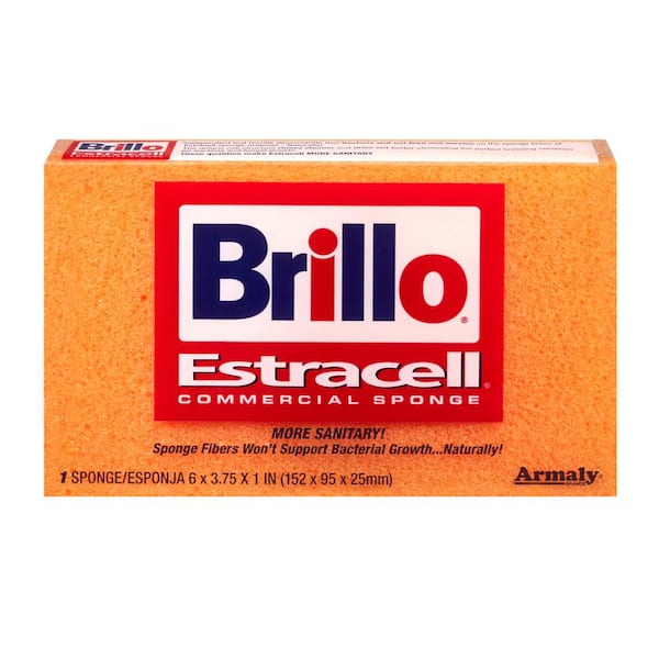 Brillo Estracell Commercial Medium Sponge (Case of 12)
