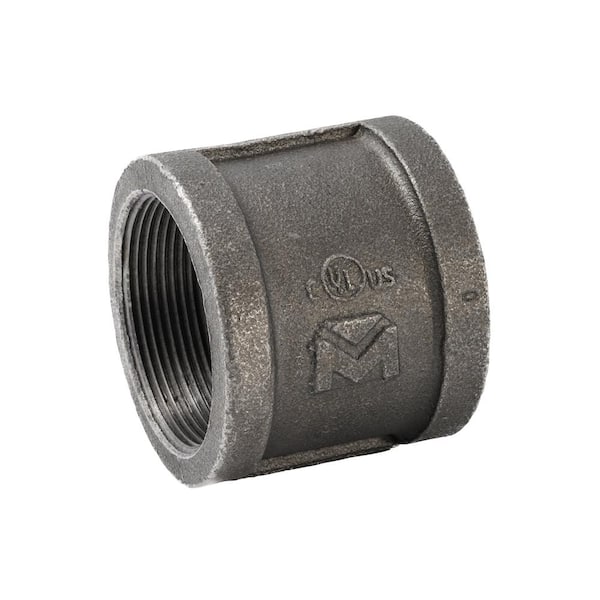 Southland 2 in. Black Malleable Iron FPT x FPT Coupling Fitting