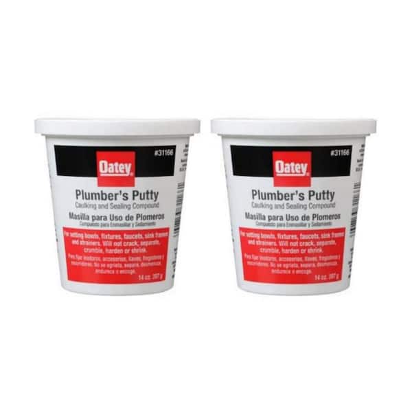 Oatey 14 oz. Plumber's Putty (2-Pack)