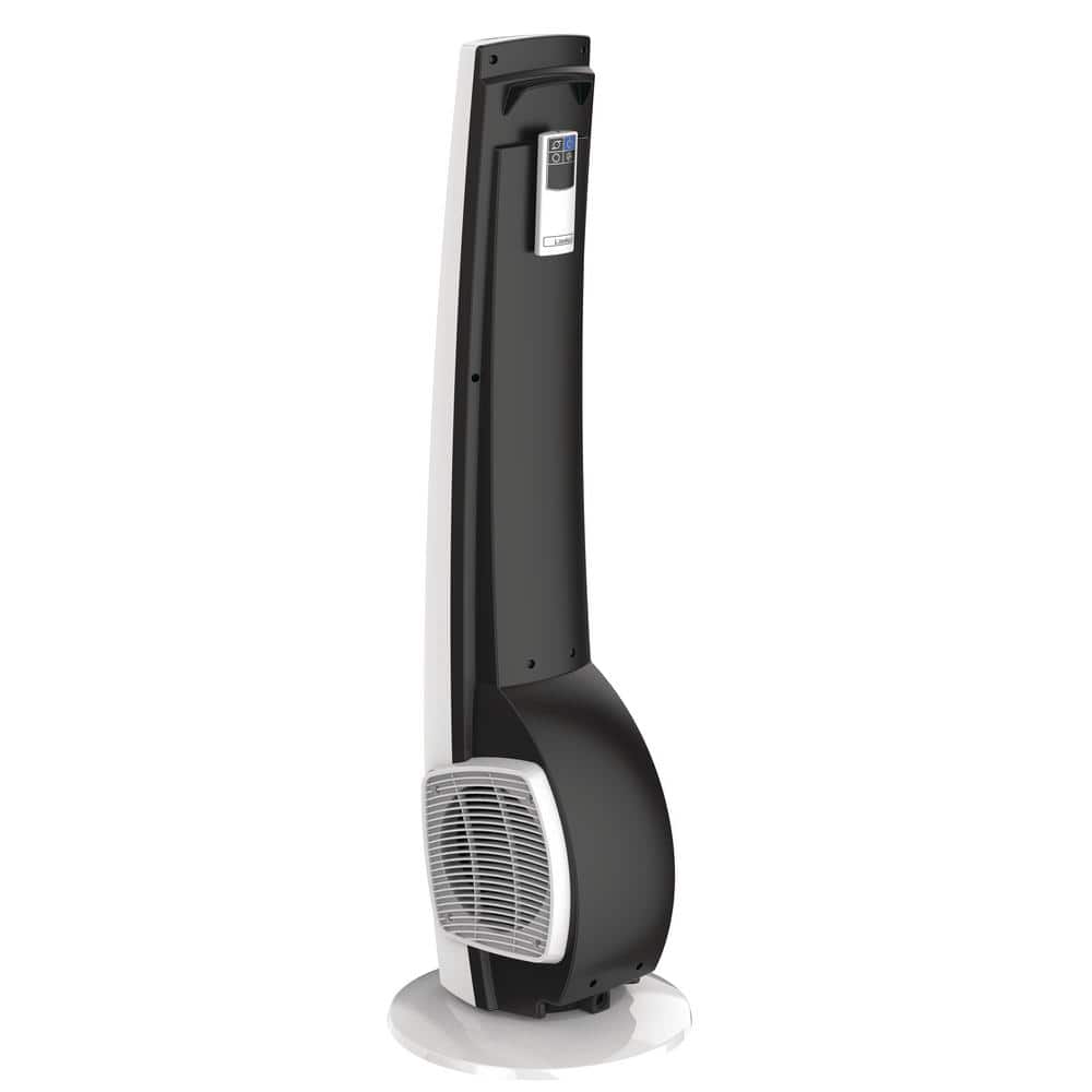 38" White Oscillating Tower Fan with Remote and Auto Shut-Off