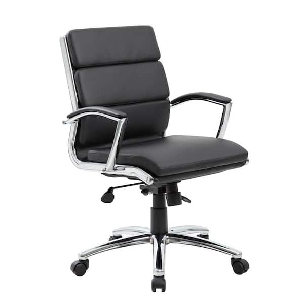 black contemporary office chair