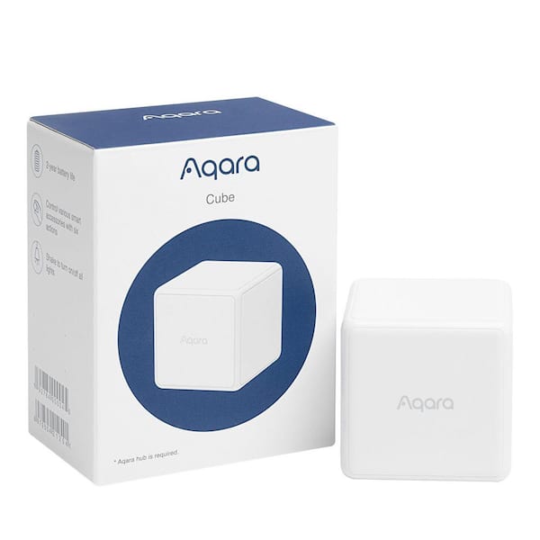 Aqara Cube, Requires Hub, Magic Cube Controller, 6 Customizable Gestures to Control Your Smart Home Devices
