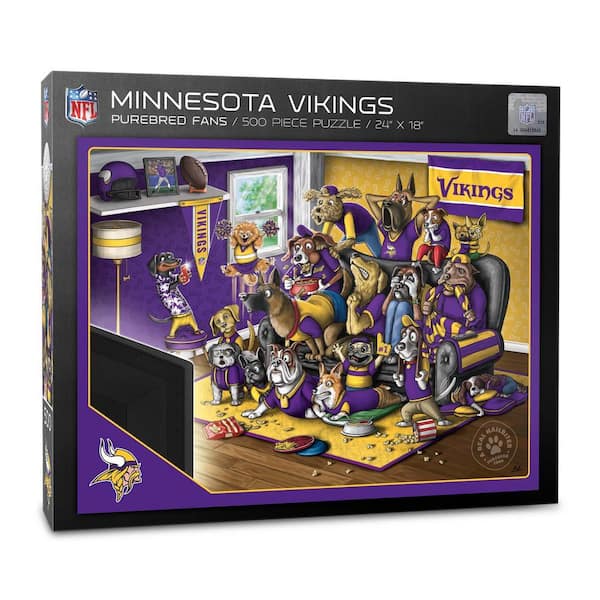 YouTheFan NFL Minnesota Vikings Joe Journeyman Puzzle 9029571