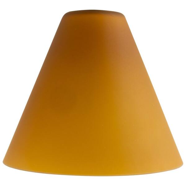 Access Lighting 7 in. Amber Glass Shade 23104-AMB - The Home