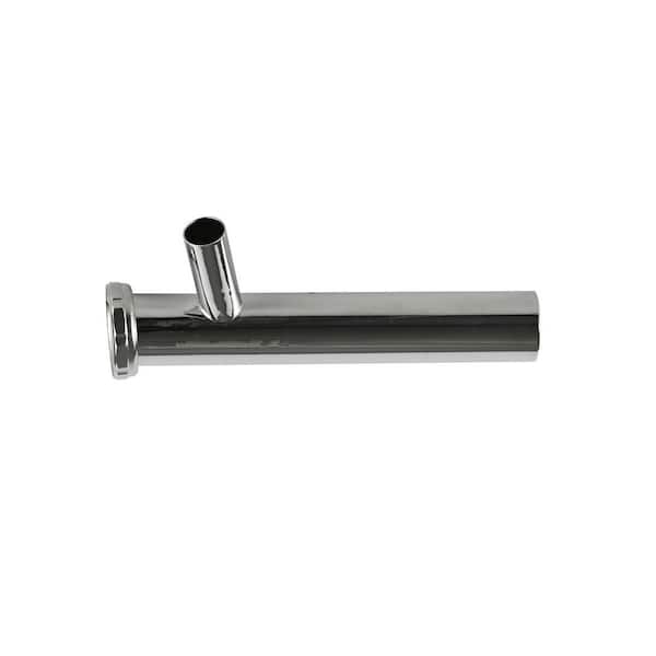 1-1/2in. x 8-3/4in. Chrome Tubular Branch Tailpiece-DB