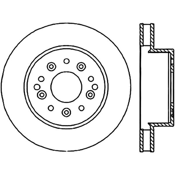 Centric Parts Disc Brake Rotor