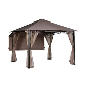 Shadow Hills 10 ft. x 10 ft. Roof Style Garden House Gazebo Awning