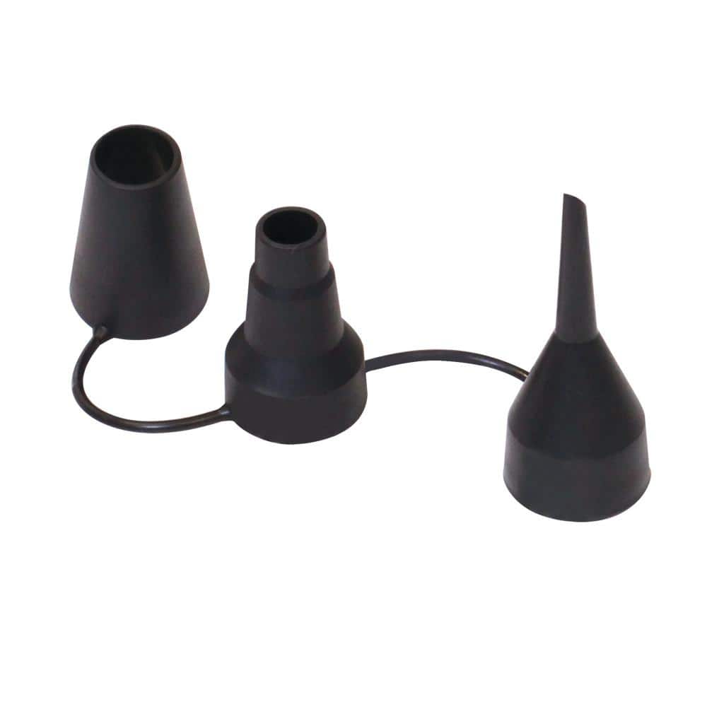 Stansport Black Compact 120V Electric Air Pump with Adapters