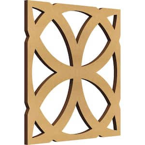 7-3/8 in. x 7-3/8 in. x 1/4 in. Wood MDF Extra Small Daventry Decorative Fretwork Wall Panels (10-Pack)