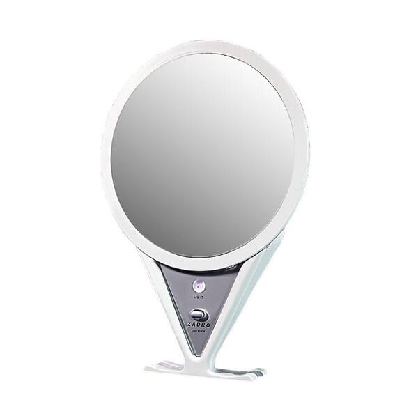 Zadro Ultra Designer Series Fog-Free Shower Mirror in White-DISCONTINUED