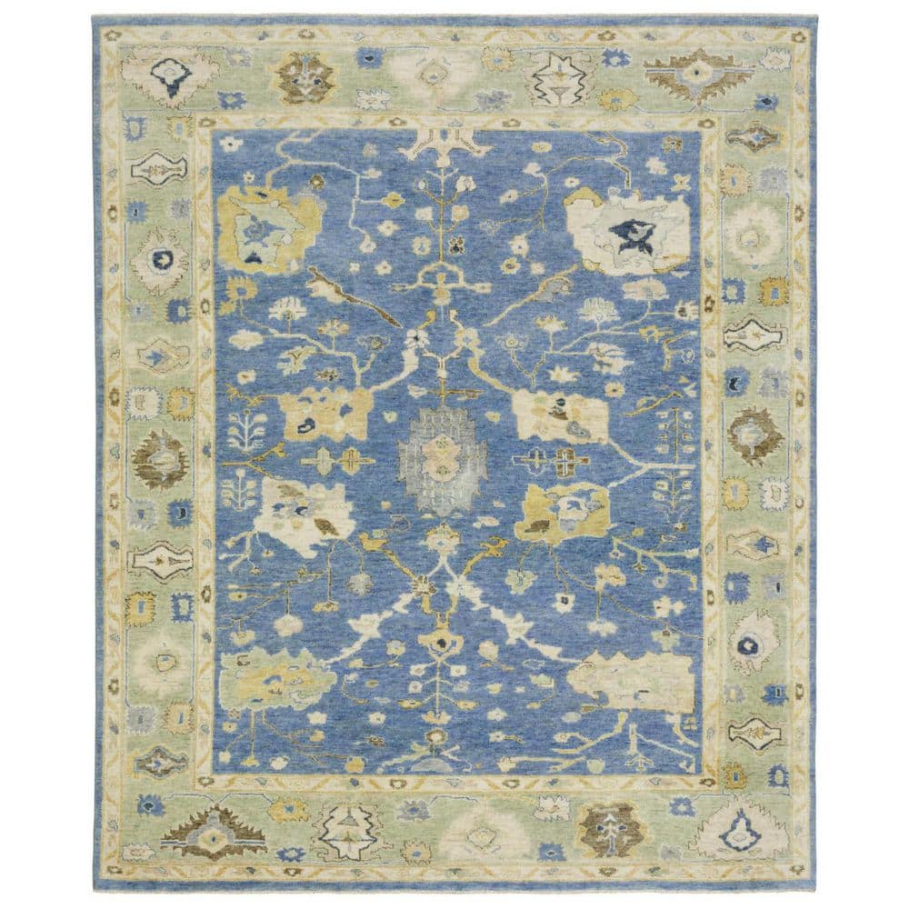10 ft. x 14 ft. Blue, Green Oriental Washable Area Rug price history on PriceWatchPro