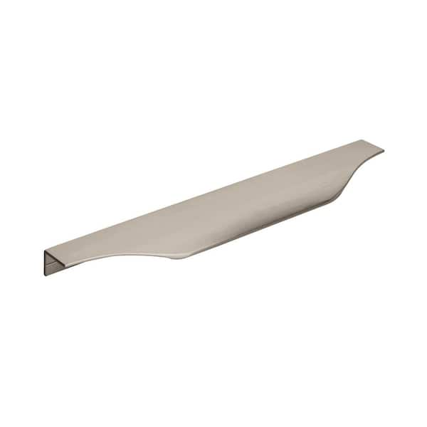 Amerock Aloft 8-9/16 in. (217mm) Modern Satin Nickel Cabinet Edge Pull ...