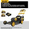 DEWALT FLEXVOLT 2x60V MAX 21 in. Cordless Battery Powered Self Propelled Lawn Mower Kit with (2) 4.0 Ah Batteries and Chargers DCMWSP700Y2