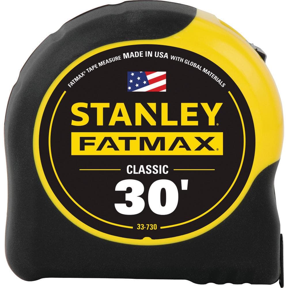 Photos - Tape Measure and Surveyor Tape Stanley FATMAX 30 ft. x 1-1/4 in. Tape Measure 33-730X 