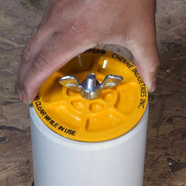 CHERNE Gripper 4 in. ABS Plastic Mechanical Test Plug 270245