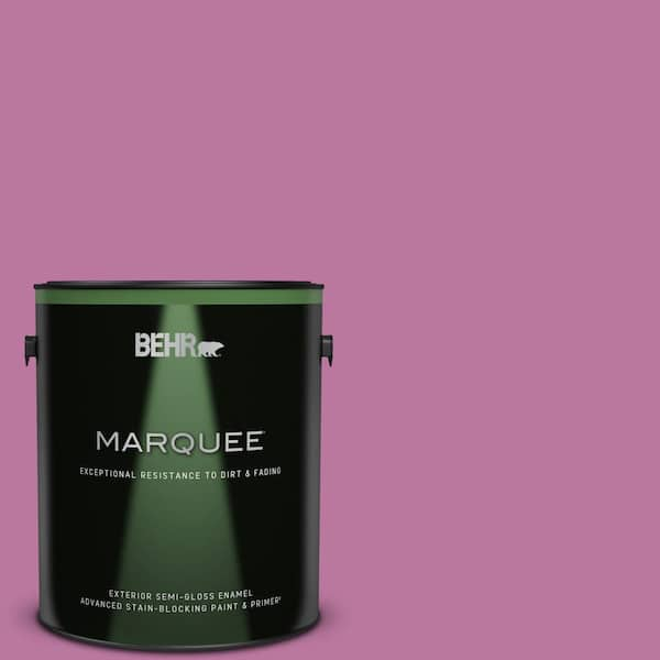 BEHR MARQUEE 1 gal. #690B-5 Valentine Heart Semi-Gloss Enamel Exterior Paint & Primer