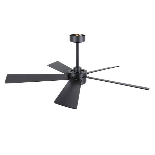 MLiAN 54 in. (4.5 ft.) 5 Blades Indoor Ceiling Fan with Integrated