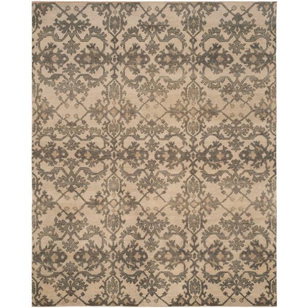 Sivas 6 x 9 Ivory/Gray Persian Area Rug