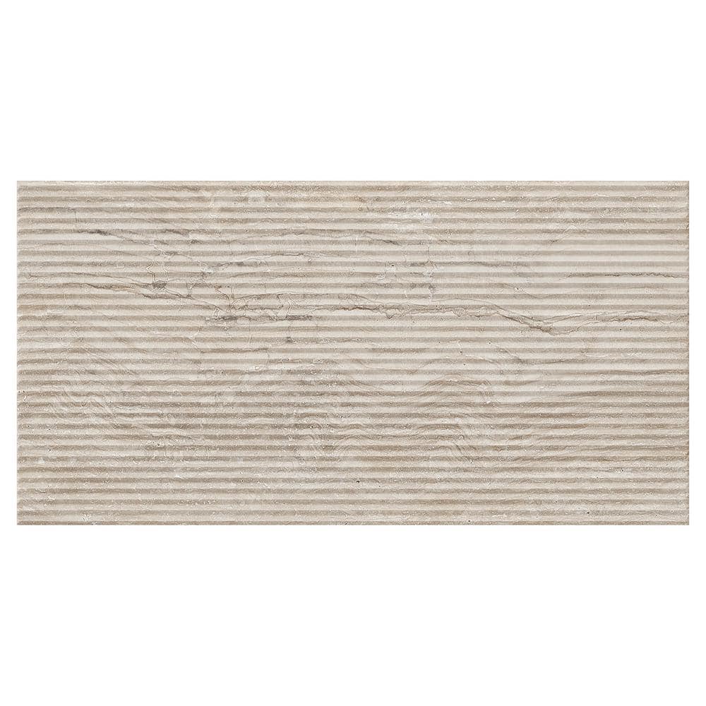 Spanish Marmol Deco Natural 12 in. x 24 in. 3D Textured Travertine Look Porcelain Wall Tile(5-Pieces,10.76 sq. ft./Case) price history on PriceWatchPro