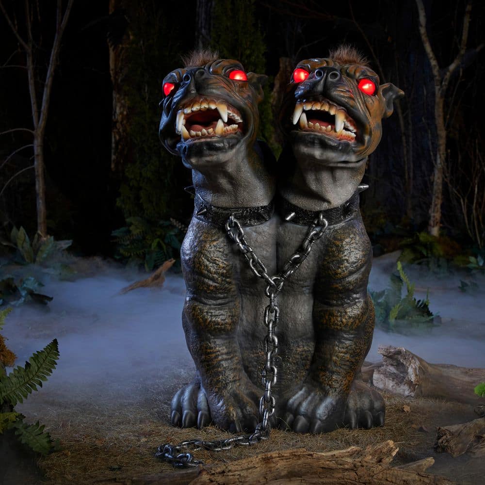 Home Accents Holiday 3.5 FT Wicked Woods Animated LED Hell Hound