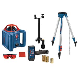 800 ft. Rotary Laser Level Complete Kit Self Leveling with Hard Carrying Case